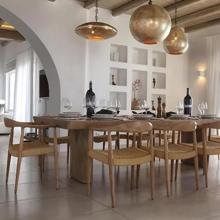 Gorgeous Mykonos 12 Bedrooms Nova Light Private Pool * Elia (Mykonos)