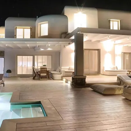 Gorgeous Mykonos 12 Bedrooms Nova Light Private Pool * Elia (Mykonos)