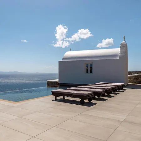 Gorgeous Mykonos 12 Bedrooms Nova Light Private Pool Panoramic Sea Views Elia Vila Elia (Mykonos)