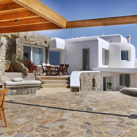 Gorgeous Mykonos 12 Bedrooms Nova Light Private Pool Panoramic Sea Views Elia Vila