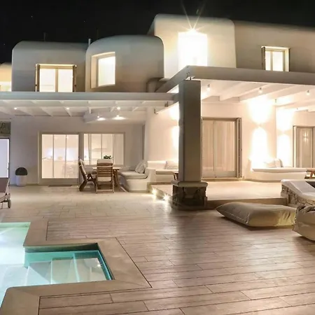Gorgeous Mykonos 12 Bedrooms Nova Light Private Pool Elia (Mykonos)